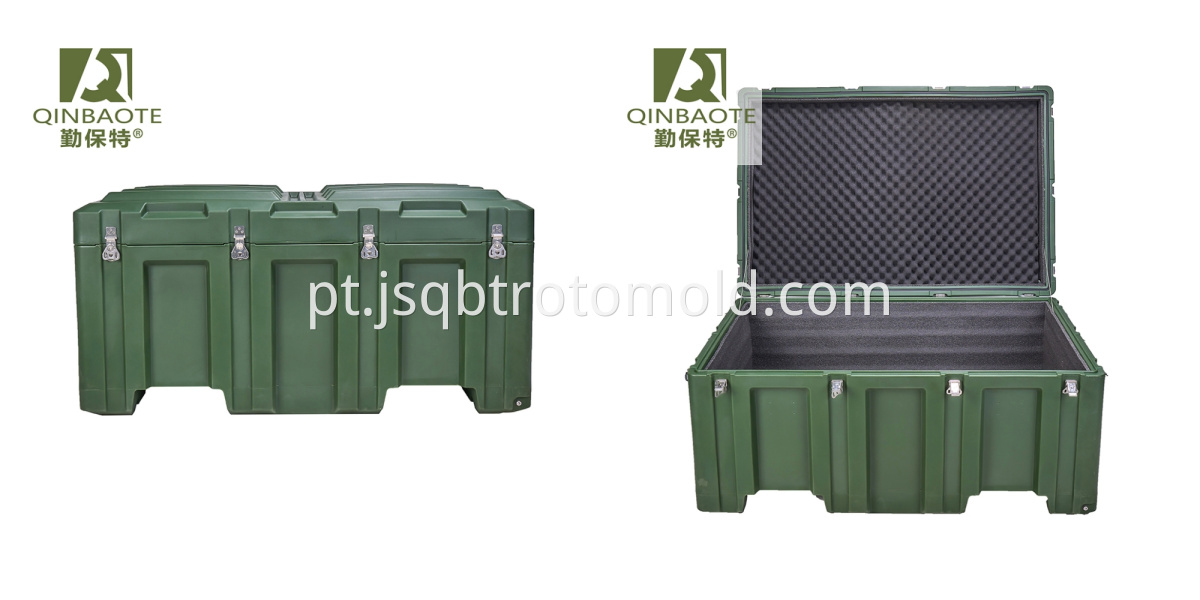 Large safety rotomolding case